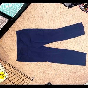 Old Navy dark blue pixie pants size 14